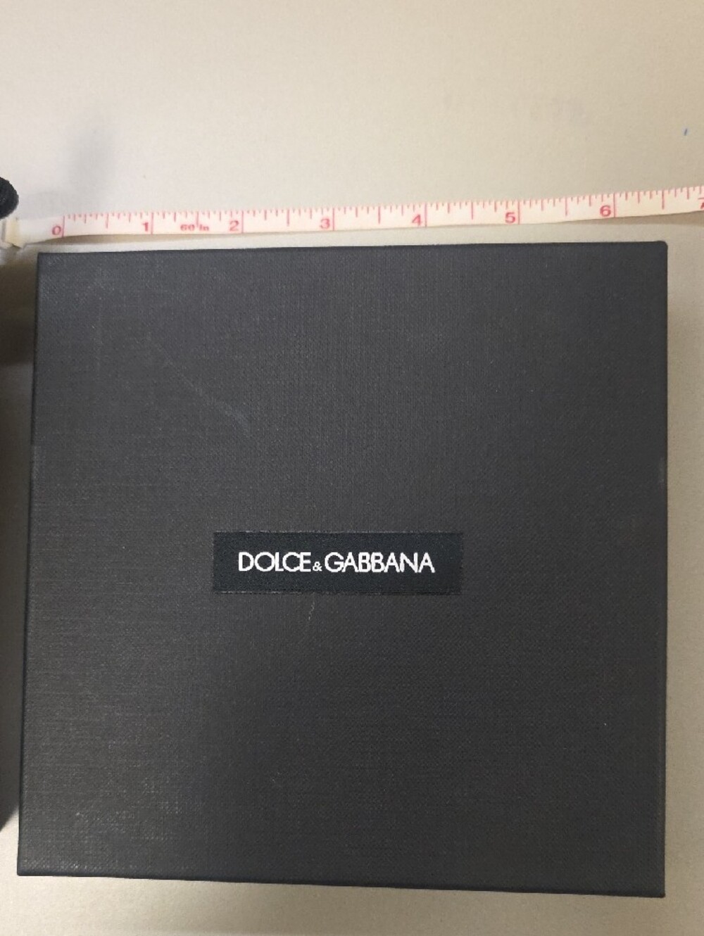 Dolce & Gabbana Black Logo Drawstring Pouch with Matching + Card